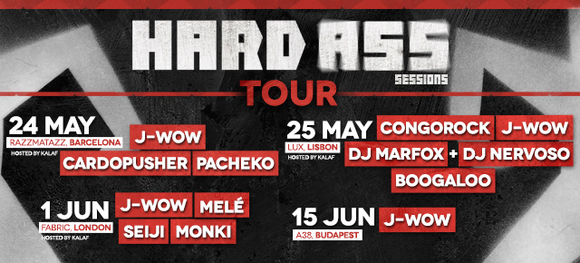 HARD ASS TOUR COMING TO BARCELONA, LISBON, LONDON AND BUDAPESTHARD ASS TOUR EM BARCELONA, LISBOA, LONDRES E BUDAPESTE